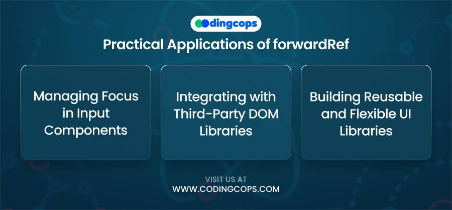 practical applications ReactJS forward ref
